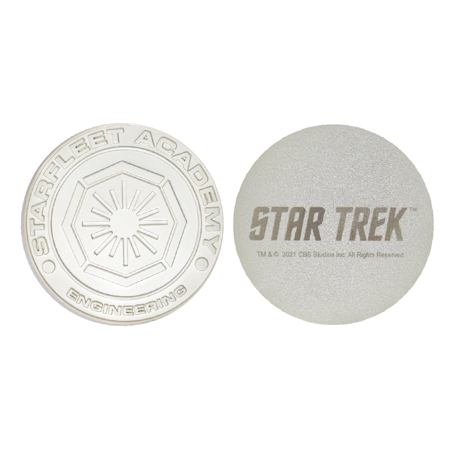 Star Trek Limited Edition .999 Silver Plated Starfleet Divisions Medallion Collection