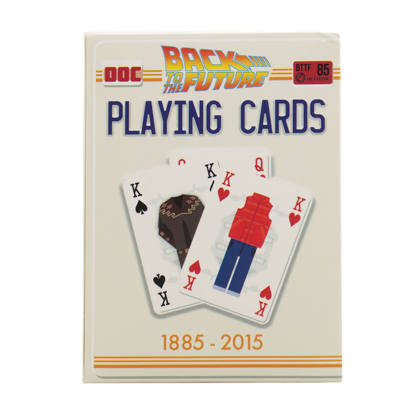 Back to the Future Playing Cards CDU Containing 12 Packs