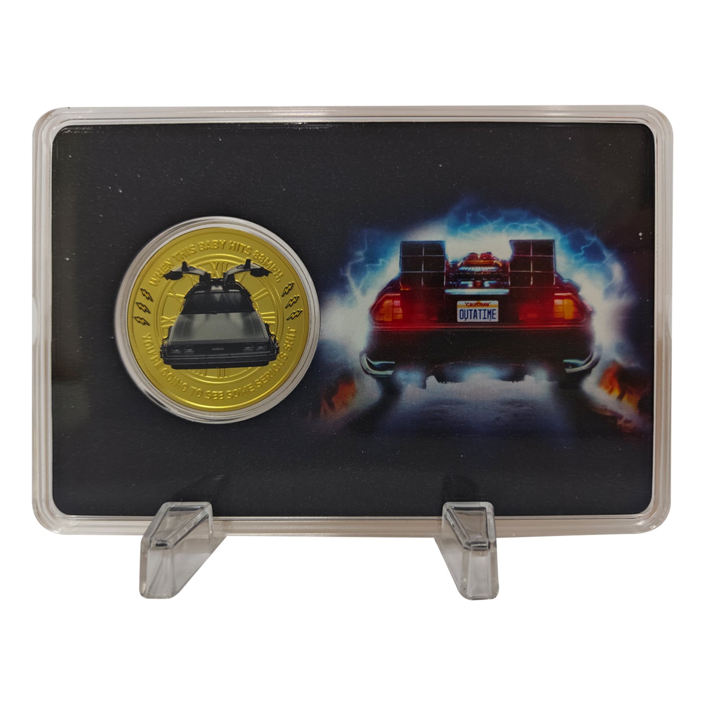 Back to the Future 40th Anniversary Presentation Coin