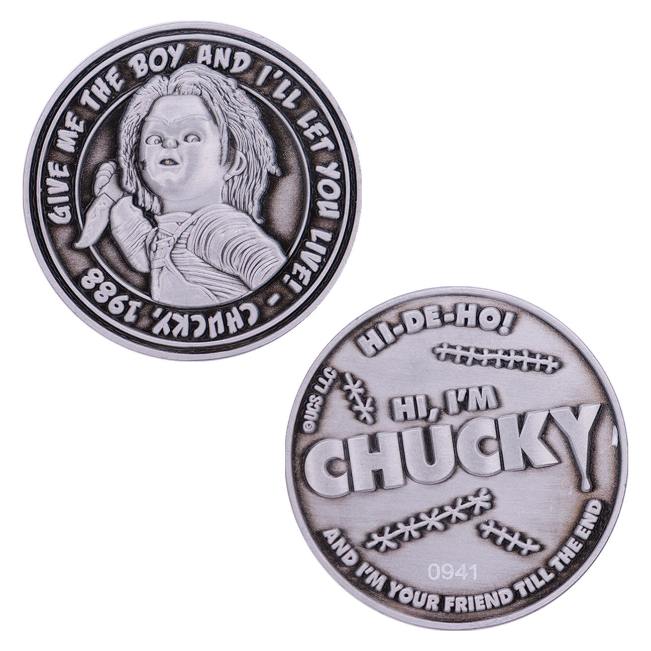 Chucky Limited Edition Collectible Coin