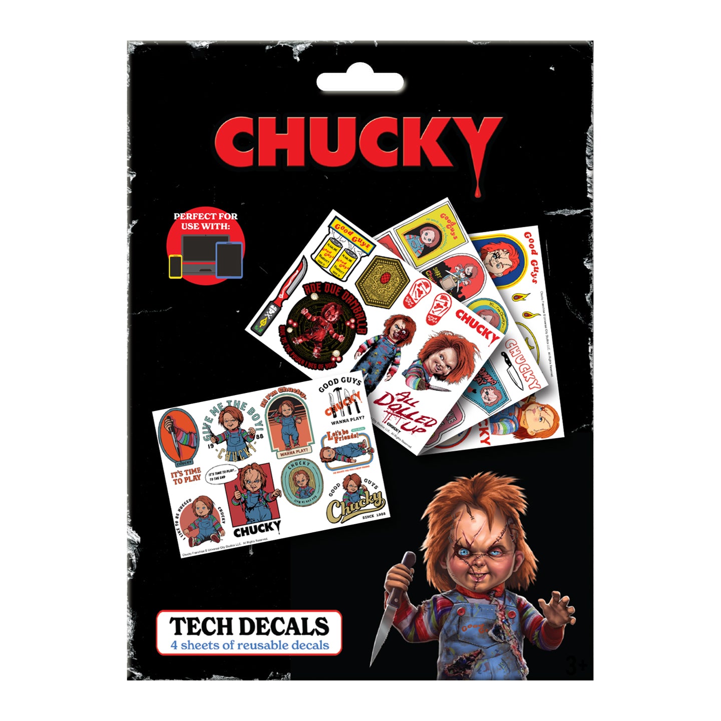 Chucky Tech Decals