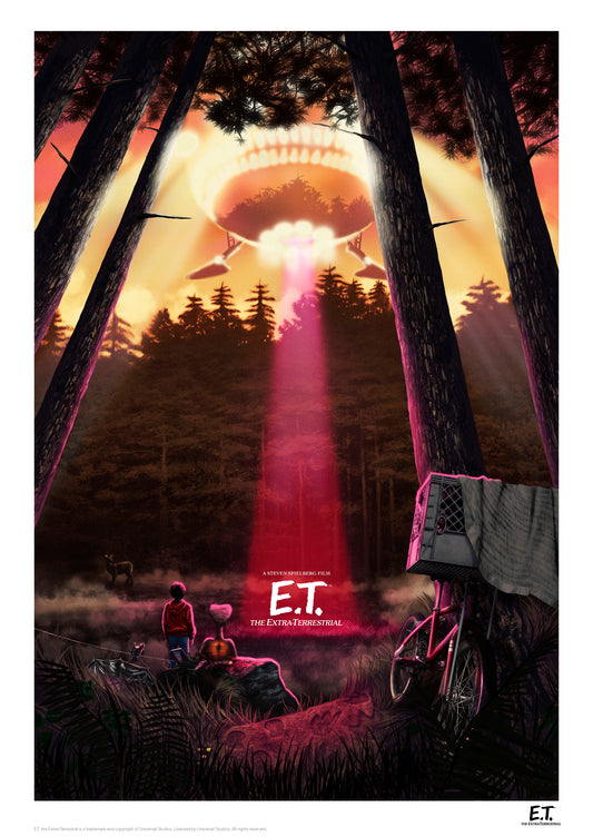 E.T. Limited Edition Art Print