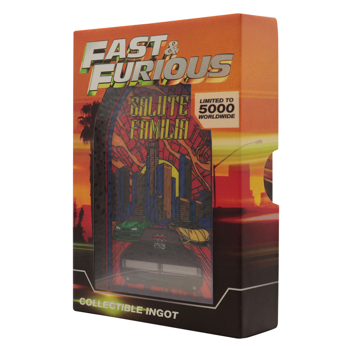 Fast & Furious - Stained Glass Style Metal Ingot