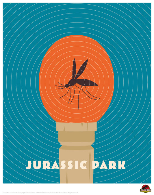 Jurassic Park Limited Edition Mosquito in Amber Art Print
