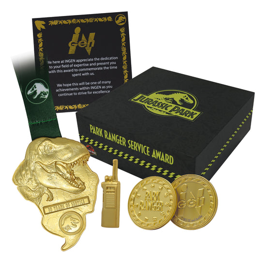 Jurassic Park Park Ranger Service Award