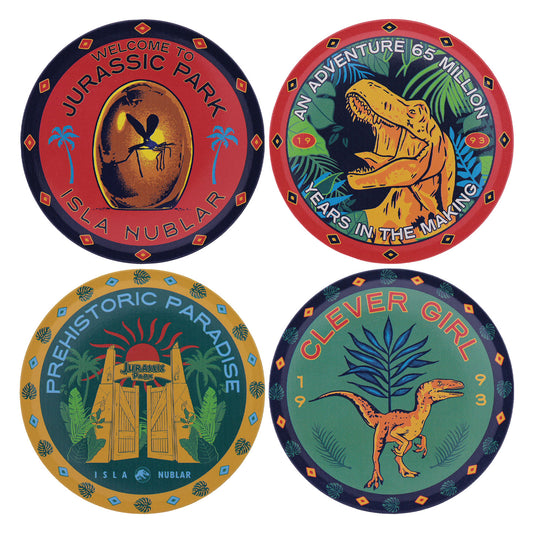 Jurassic Park Printed Drinks Coasters