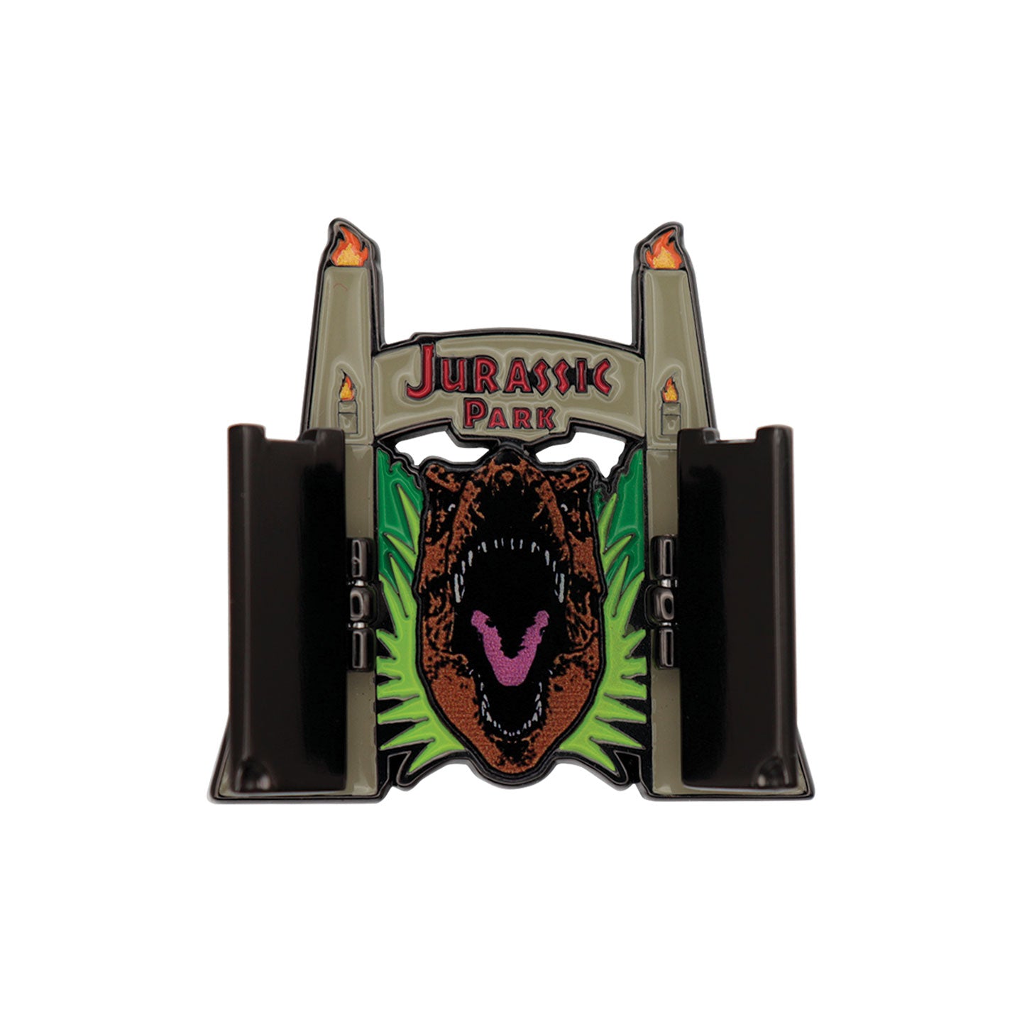 Jurassic Park Gates Limited Edition Hinged Pin Badge