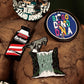 Jurassic Park & Jurassic World Mystery Pin Badge CDU Containing 12 Blind Boxes