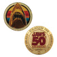 Jaws 50th Anniversary 24k Gold Plated Presentation Coin