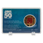 Jaws 50th Anniversary 24k Gold Plated Presentation Coin