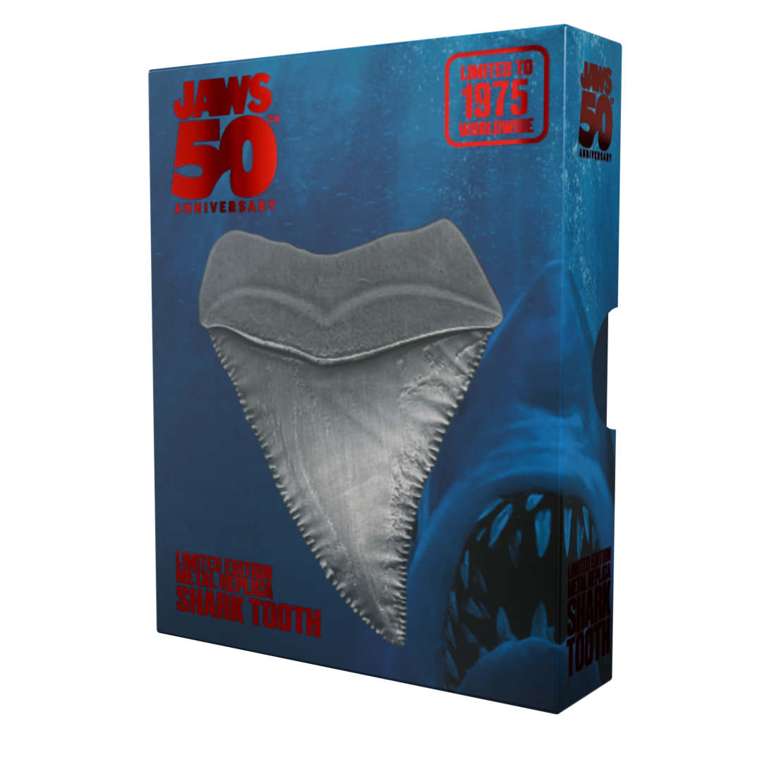 Jaws 50th Anniversary Shark Tooth Medallion