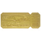 Jaws 50th Anniversary 24k Gold Plated Regatta Ticket