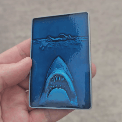 Jaws 50th Anniversary Poster Limited Edition Ingot