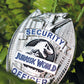 Jurassic World Limited Edition Replica Security Badge