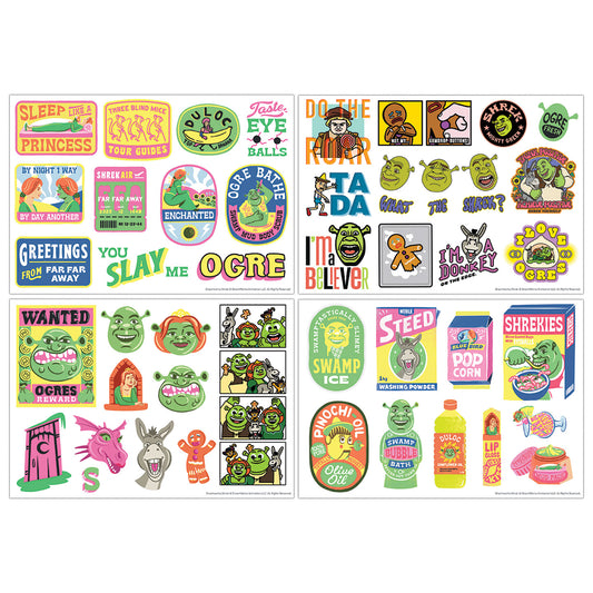 Shrek Tech Decal Stickers