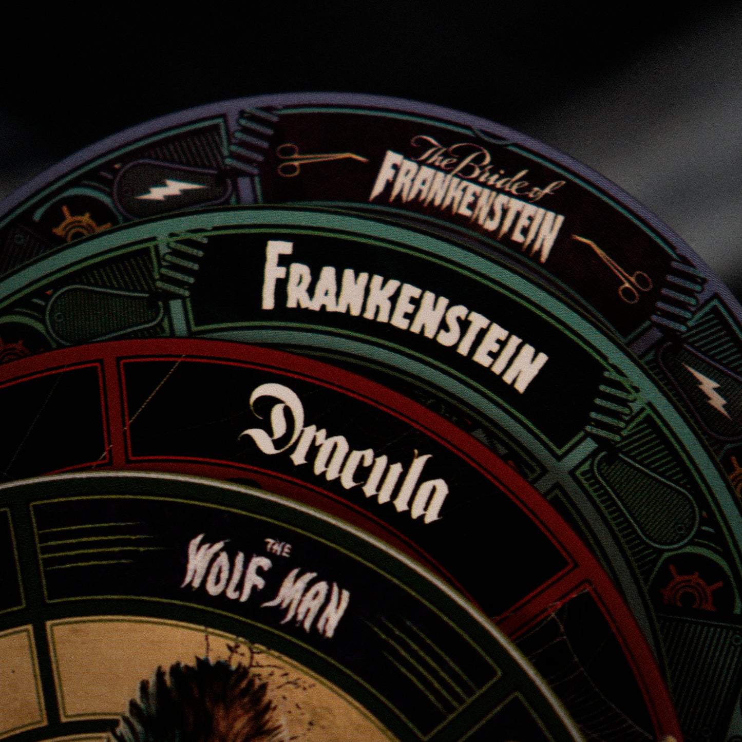 Universal Monsters Set of Four Printed Coasters