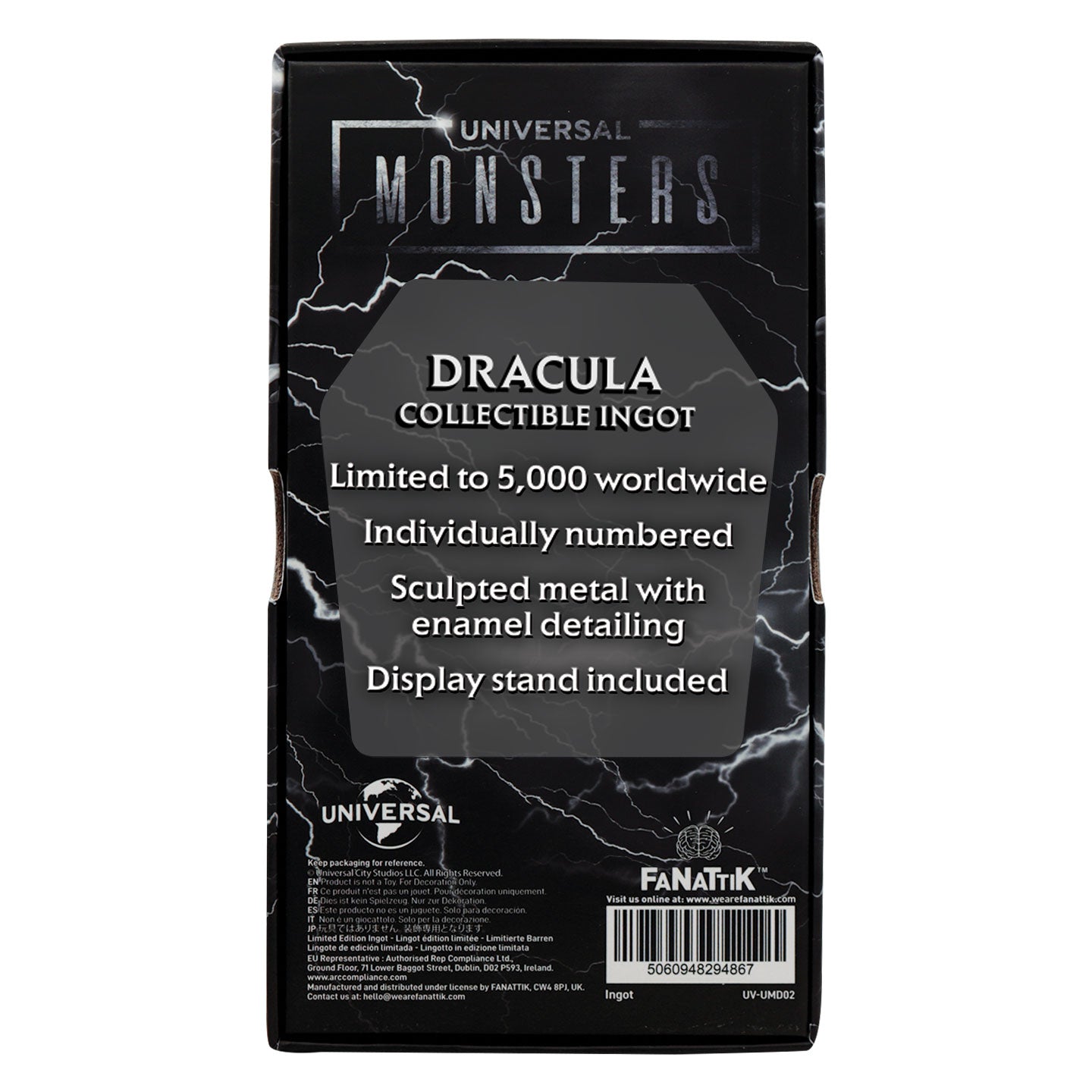 Universal Monsters Dracula Ingot