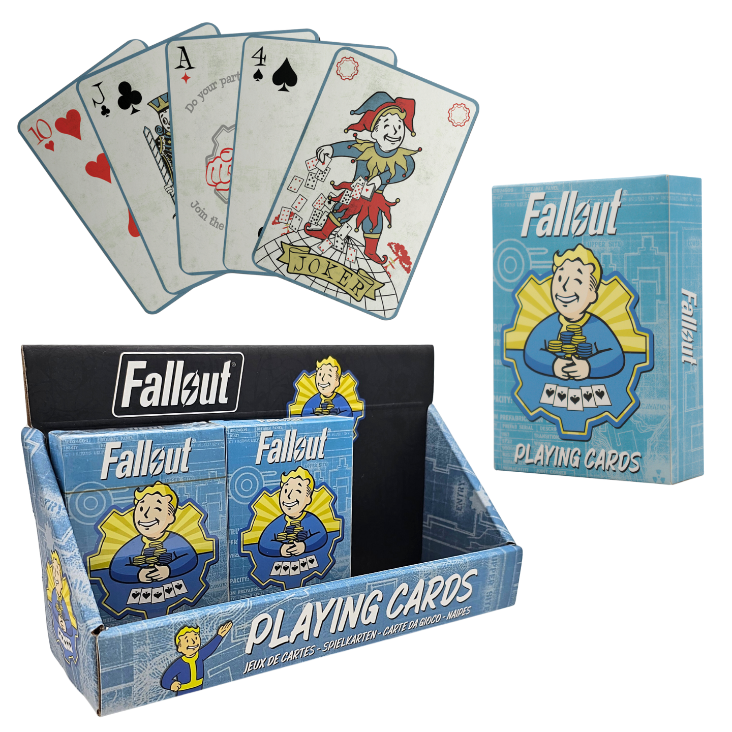 Fallout Playing Cards CDU Containing 12 Packs