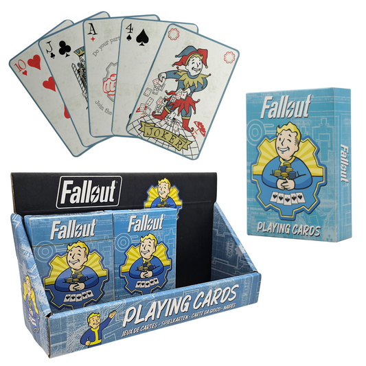 Fallout Playing Cards CDU Containing 12 Packs