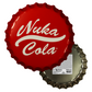 Fallout Nuka-Cola Bottle Cap Tin Sign