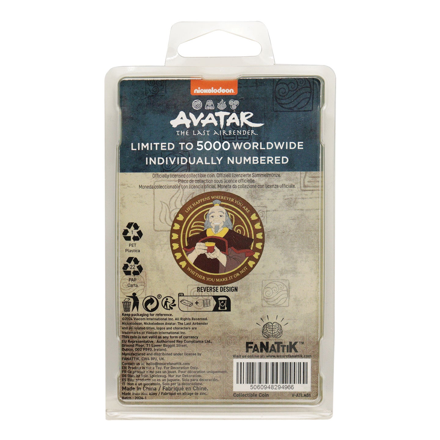 Avatar: The Last Airbender Limited Edition Collectible Coin