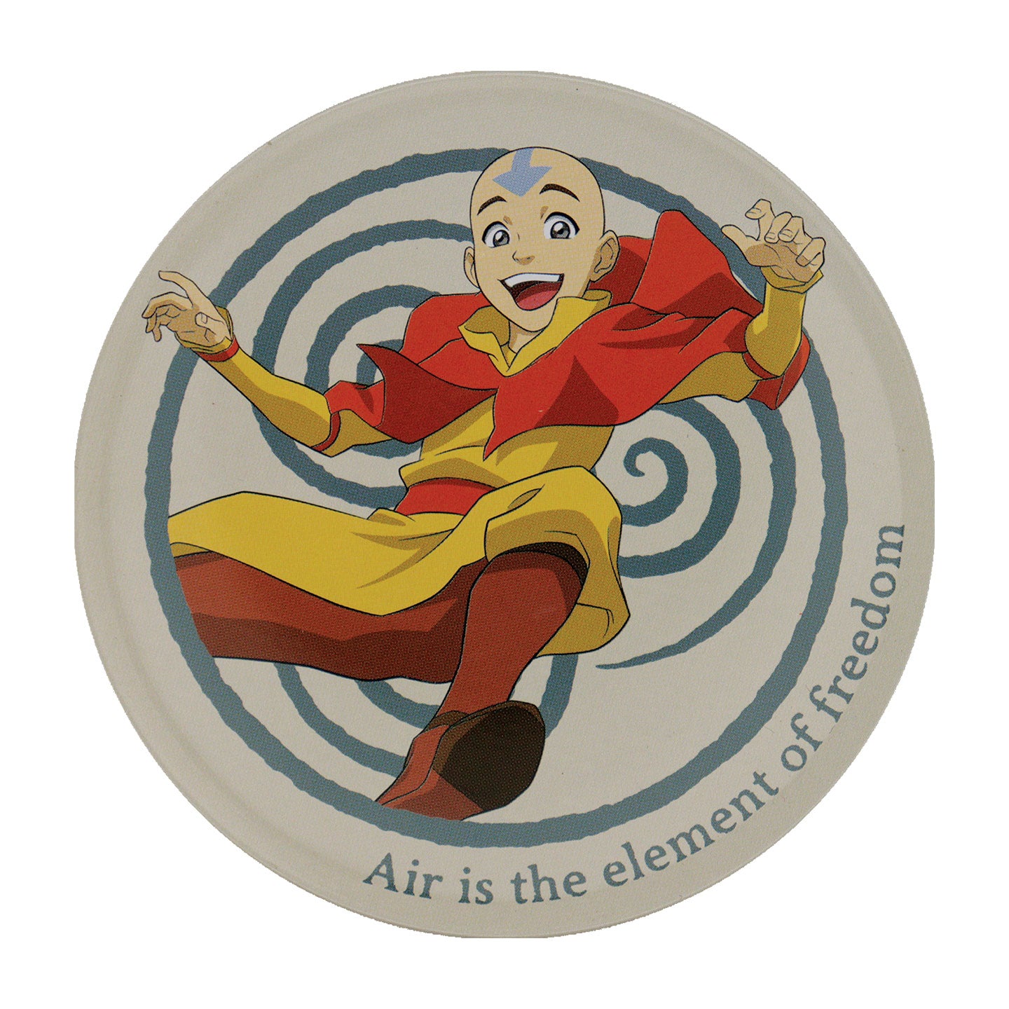 Avatar: The Last Airbender Set of 4 Embossed Metal Coasters