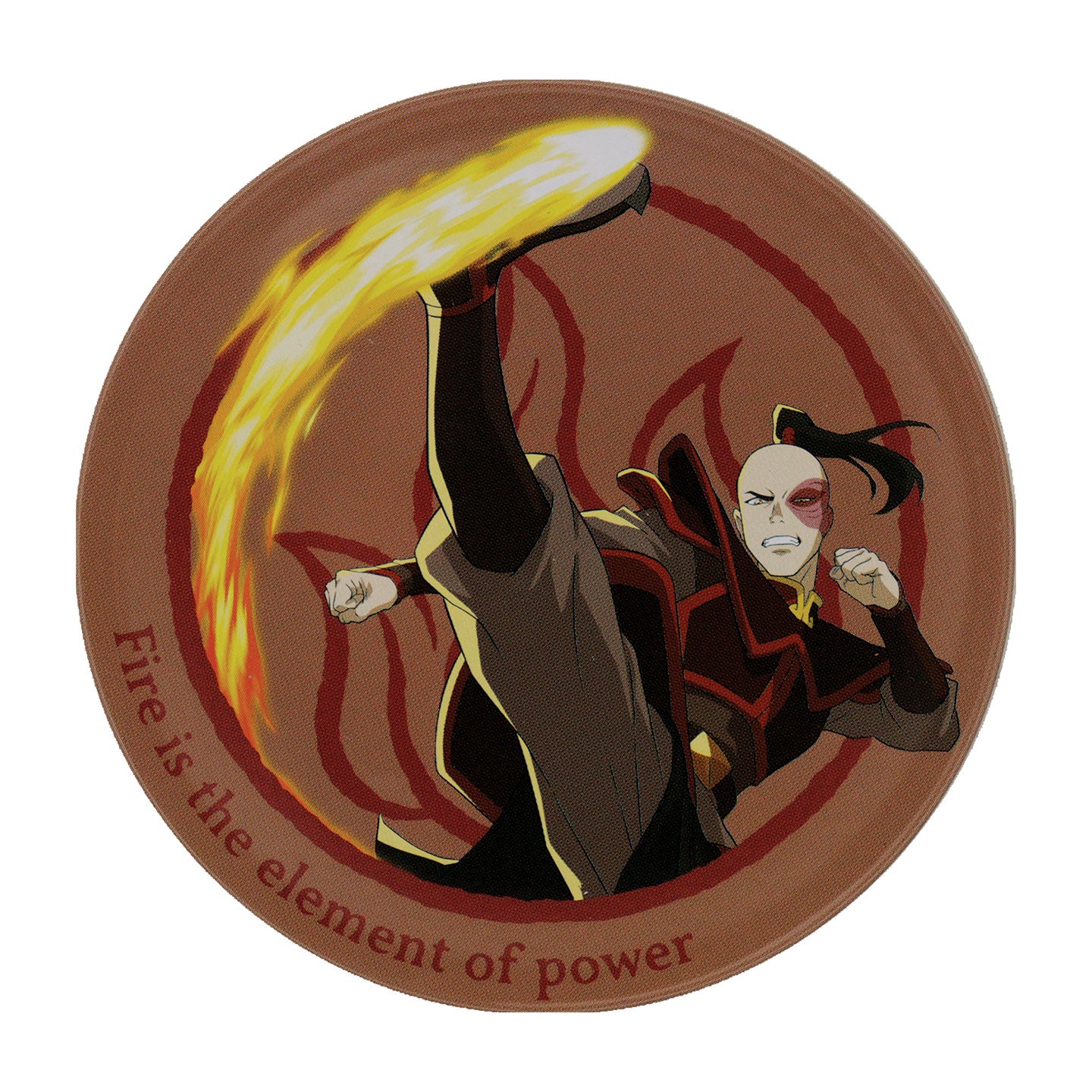 Avatar: The Last Airbender Set of 4 Embossed Metal Coasters