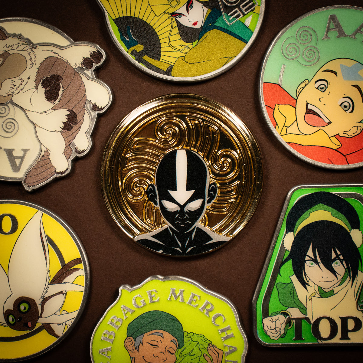 Avatar: The Last Airbender - Mystery Pin Badge CDU Containing 12 Blind Boxes