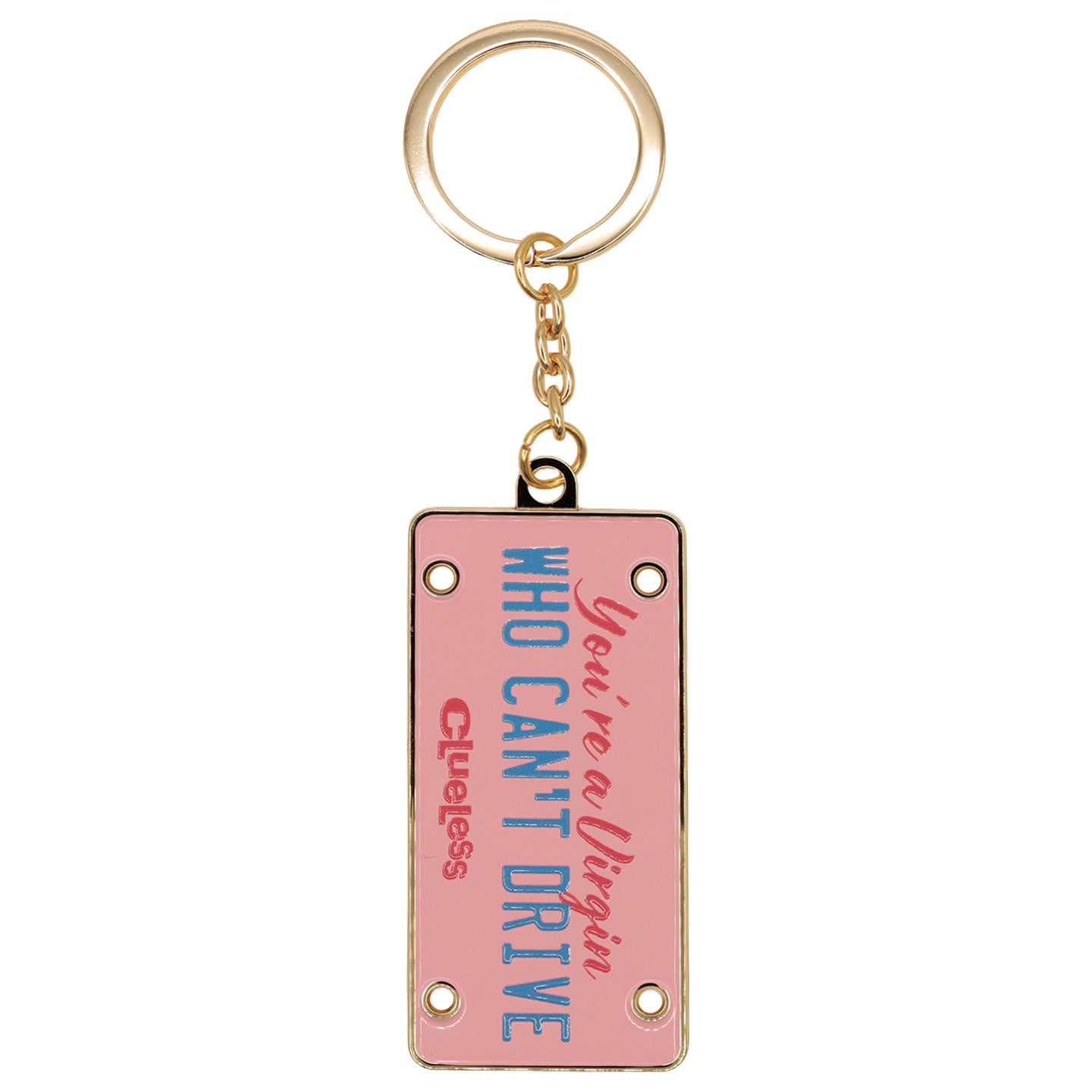 Clueless – Limited Edition License Plate Keyring