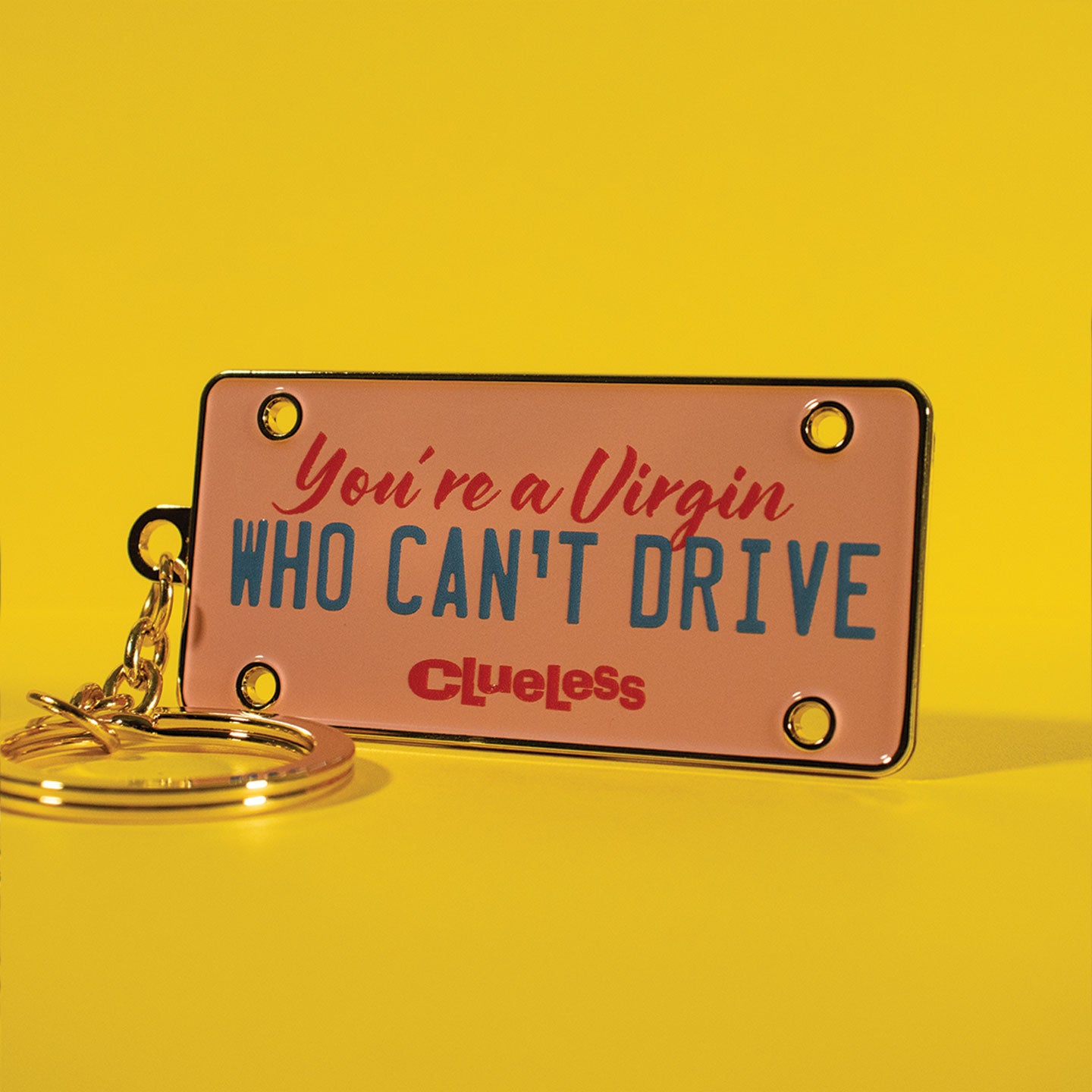 Clueless – Limited Edition License Plate Keyring