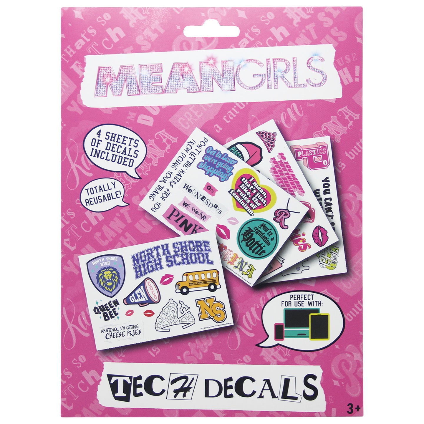 Mean Girls Tech Decal Stickers