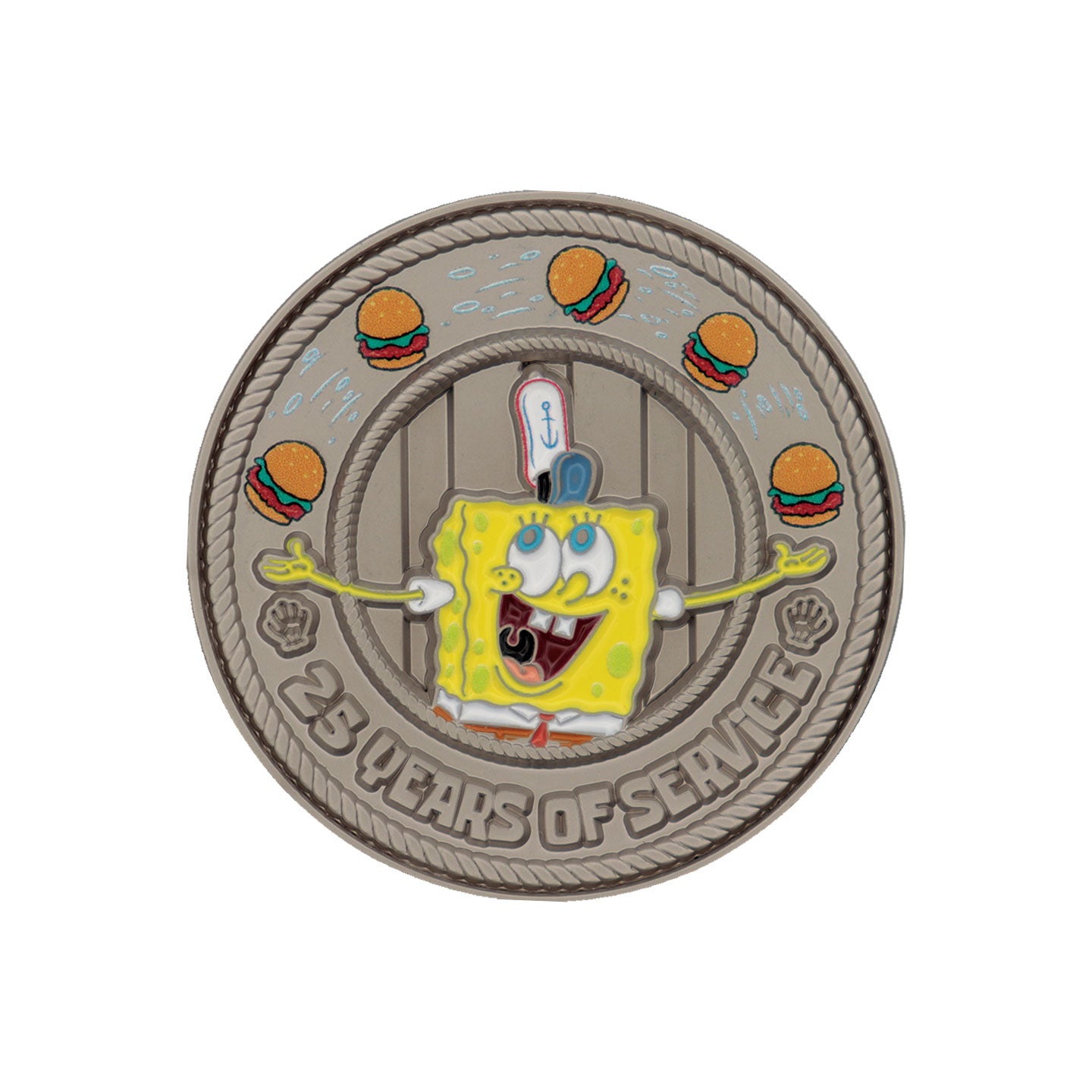 SpongeBob SquarePants 25 Years of Service Collectible Coin