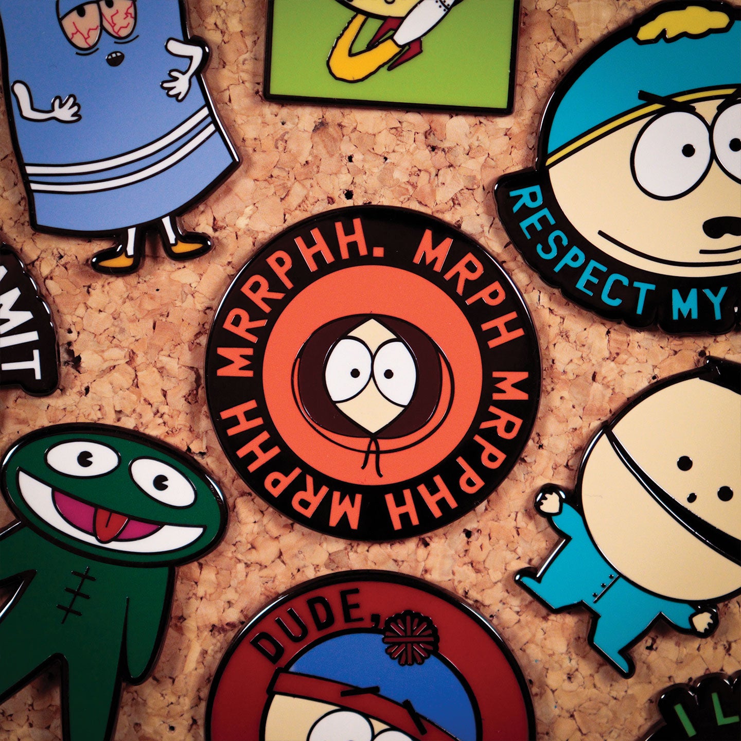 South Park - Mystery Pin Badge CDU Containing 12 Blind Boxes