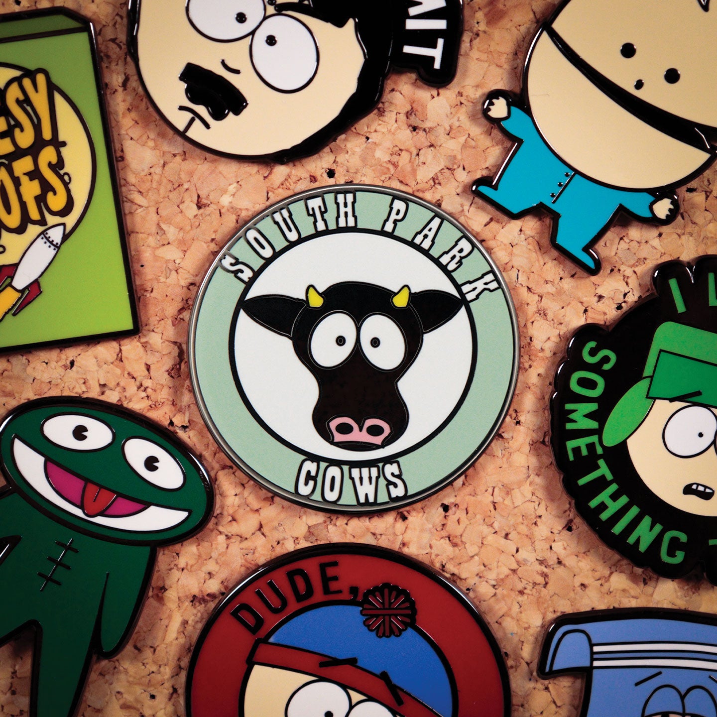 South Park - Mystery Pin Badge CDU Containing 12 Blind Boxes