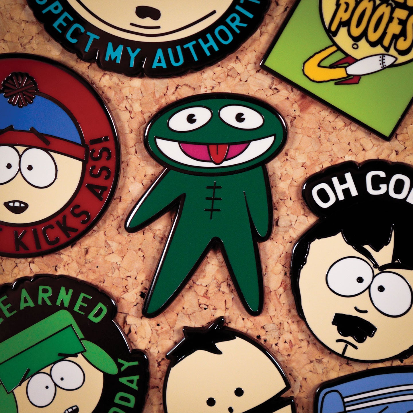 South Park - Mystery Pin Badge CDU Containing 12 Blind Boxes