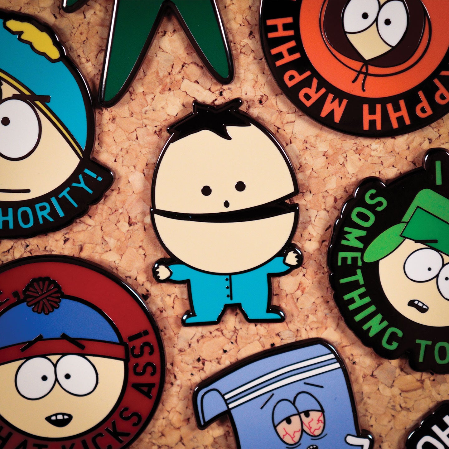 South Park - Mystery Pin Badge CDU Containing 12 Blind Boxes