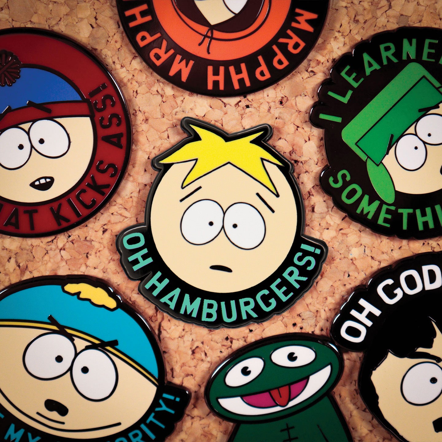 South Park - Mystery Pin Badge CDU Containing 12 Blind Boxes