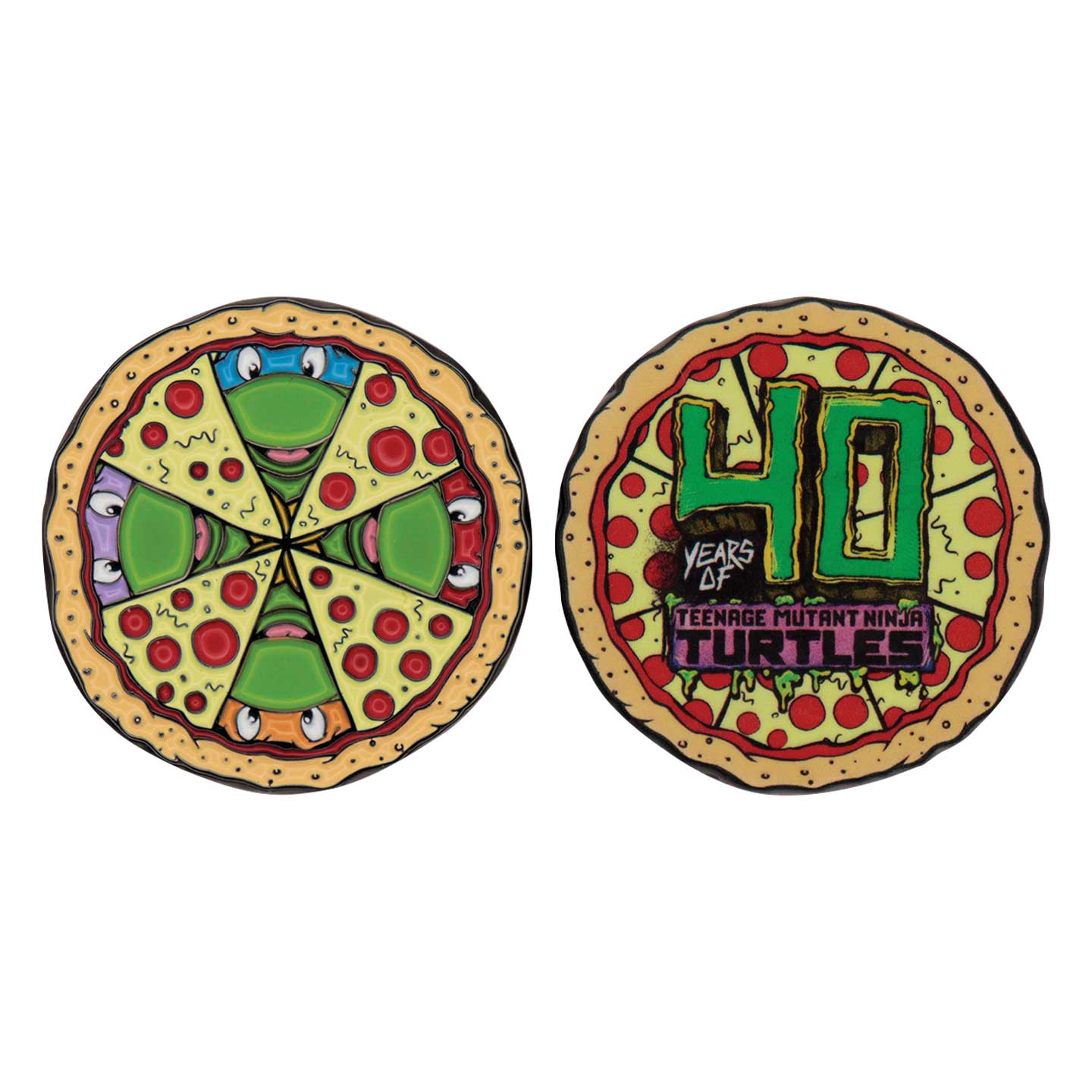 Teenage Mutant Ninja Turtles Limited Edition 40th Anniversary Collectible Coin