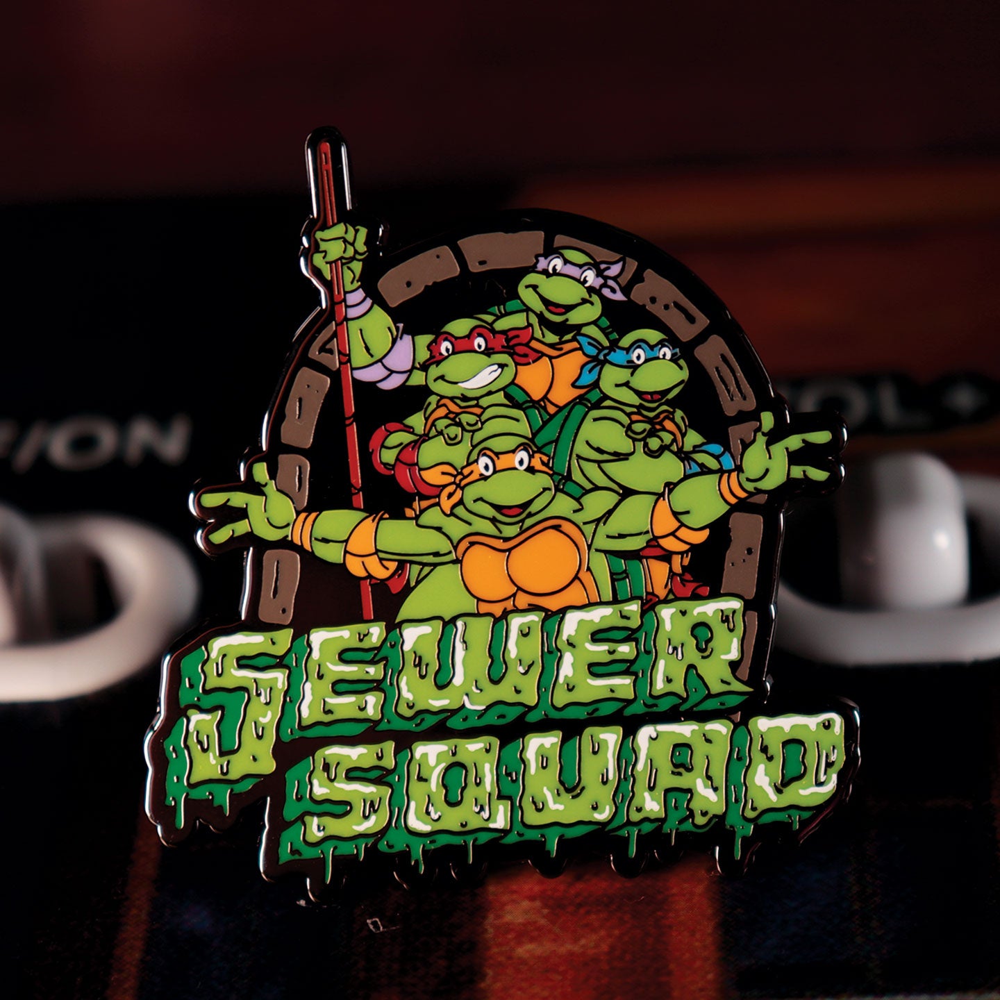 Teenage Mutant Ninja Turtles Limited Edition 40th Anniversary Pin Badge