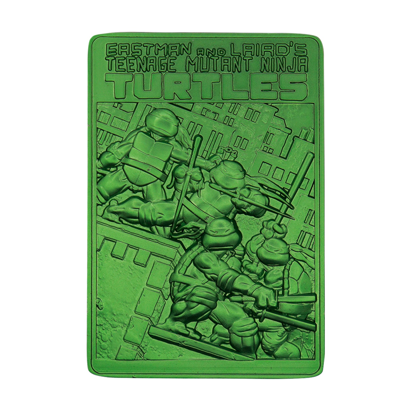 Teenage Mutant Ninja Turtles Limited Edition 40th Anniversary Green Ingot