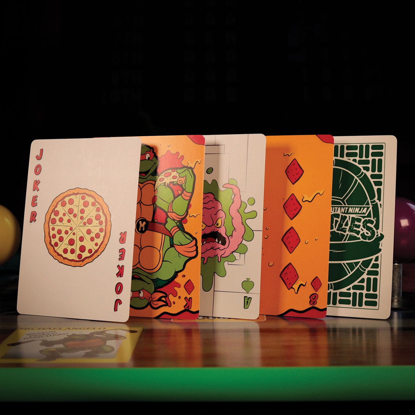 Teenage Mutant Ninja Turtles Playing Cards CDU Containing 12 Packs