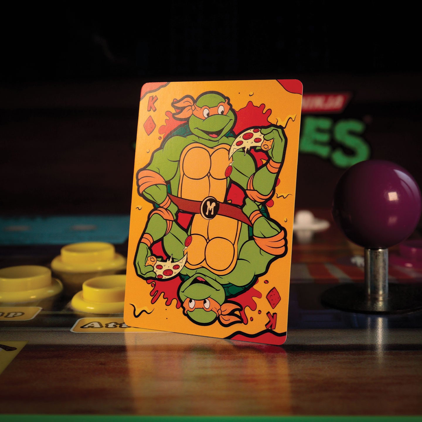 Teenage Mutant Ninja Turtles Playing Cards CDU Containing 12 Packs