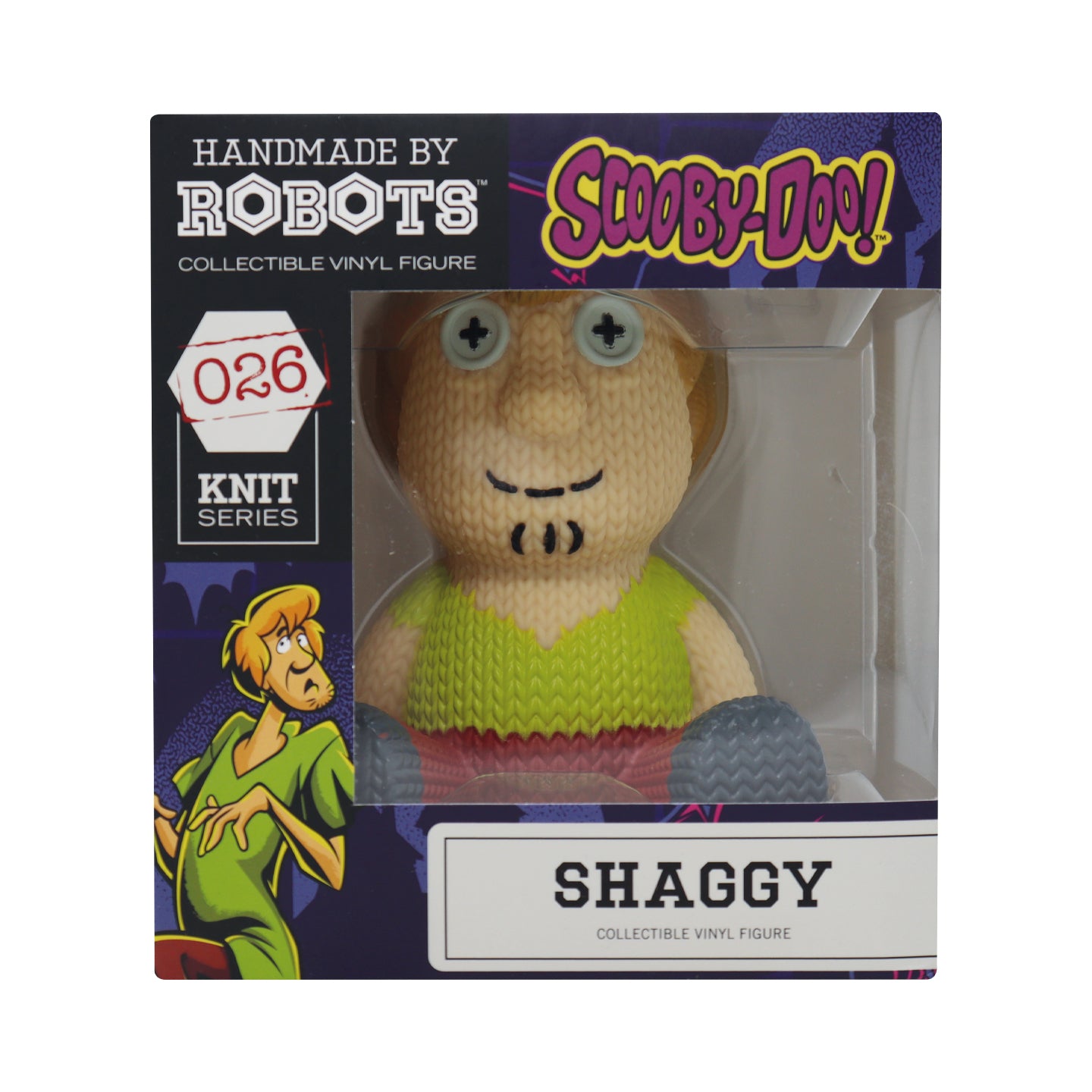 Scooby-Doo - Shaggy Collectible Vinyl Figure from Handmade By Robots