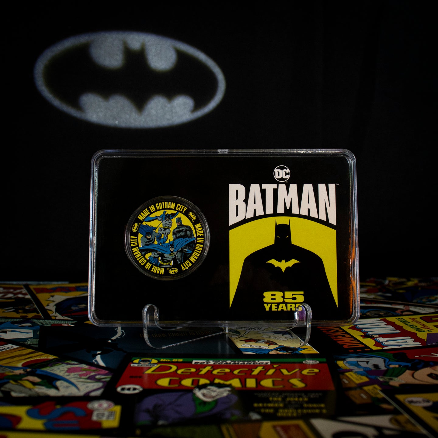 Batman Limited Edition 85th Anniversary Collectible Coin