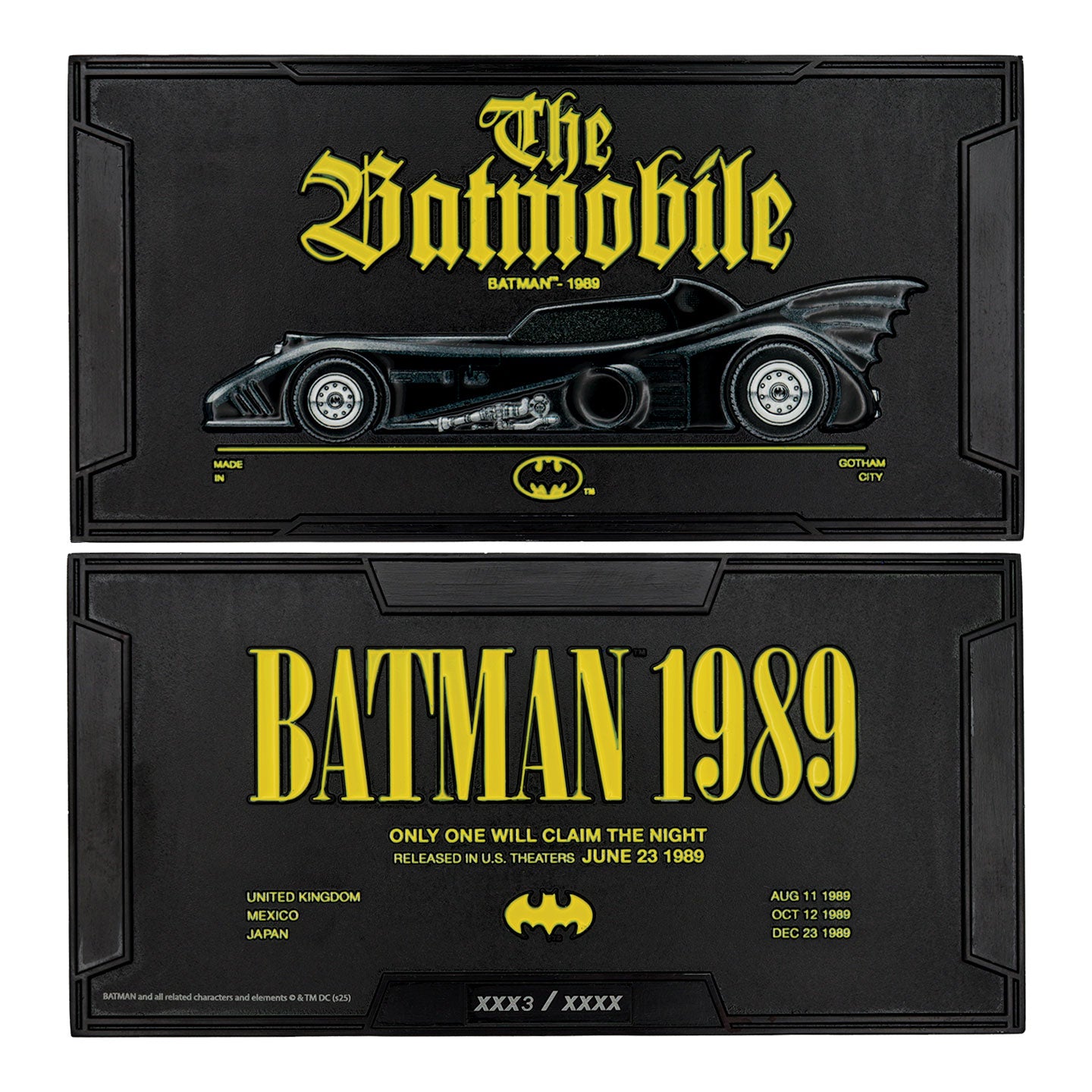 Batman Batmobile XL Ingot