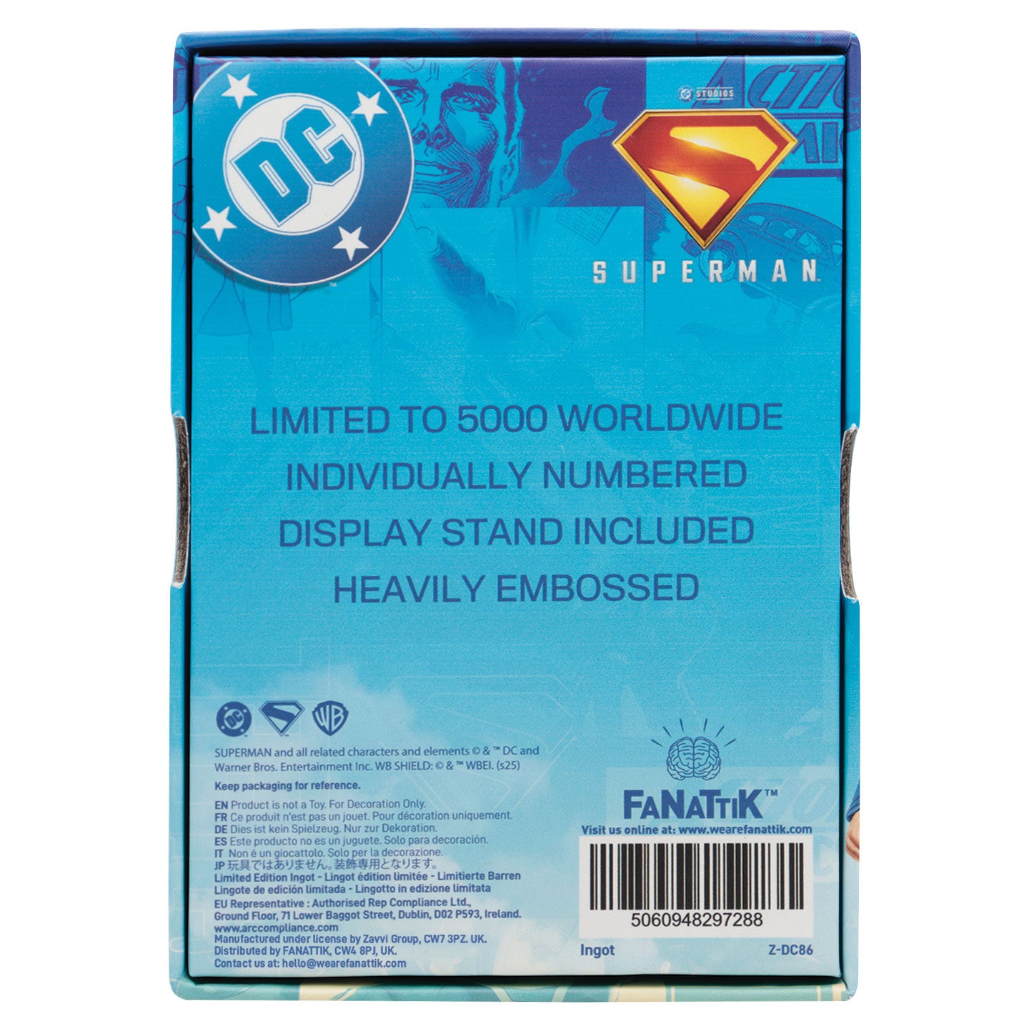 Superman 2025 Last Son of Krypton Ingot