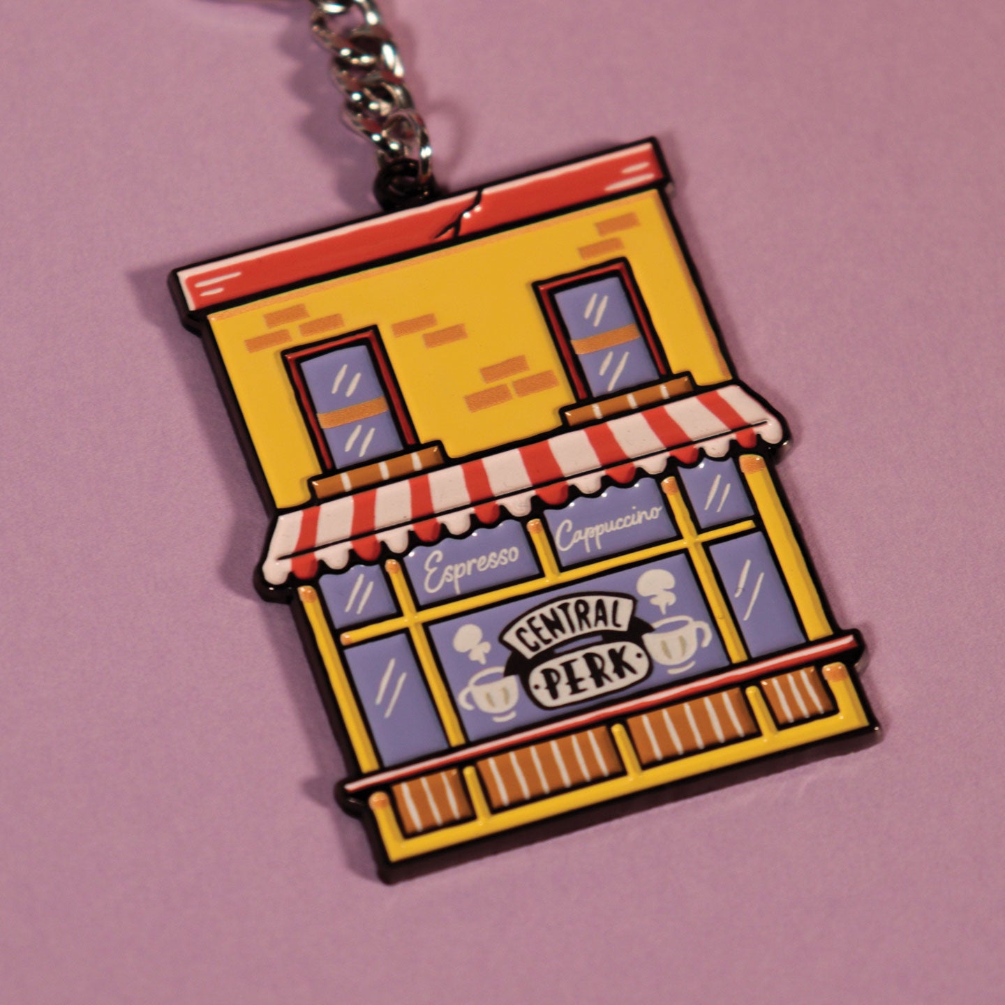 Friends Central Perk Keyring