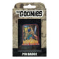 The Goonies 40th Anniversary Never Say Die Pin Badge