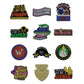 Harry Potter Mystery Pin Badge CDU Containing 12 Blind Boxes