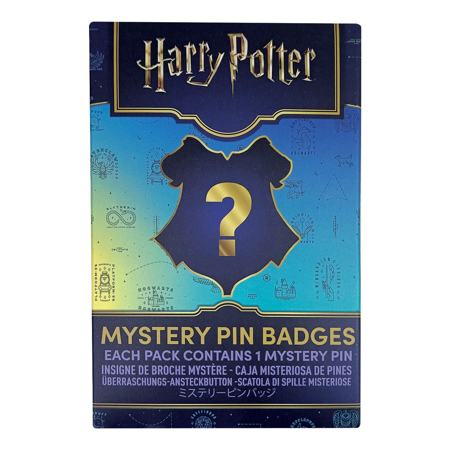 Harry Potter Mystery Pin Badge CDU Containing 12 Blind Boxes